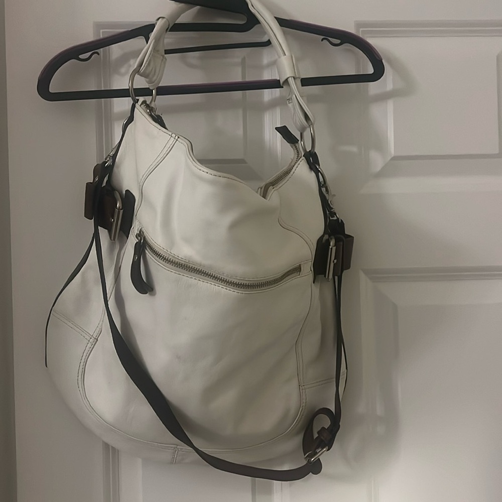 Leather satchel